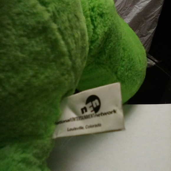 Big Green Spring/Easter Bear stuffed plush - Picture 6 of 6